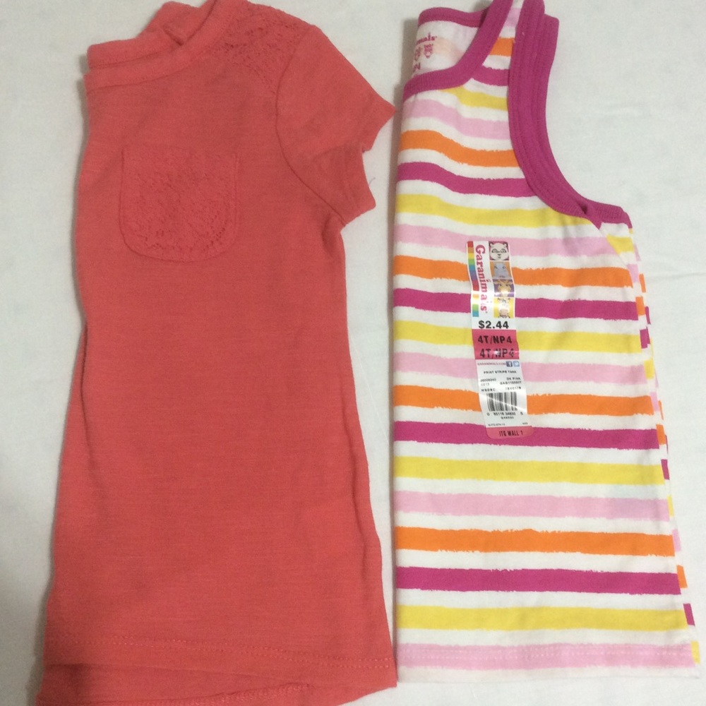 2 Little Girls Shirts